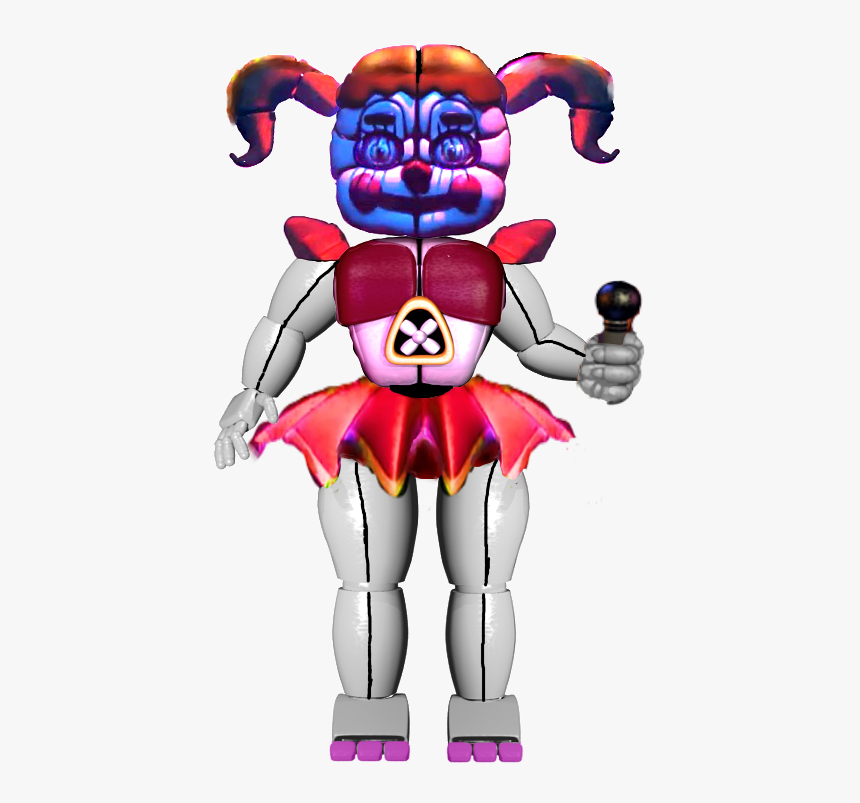 Cartoon Chef Hat Png -apron Drawing Chef Hat - Baby Fnaf V2, Transparent Png