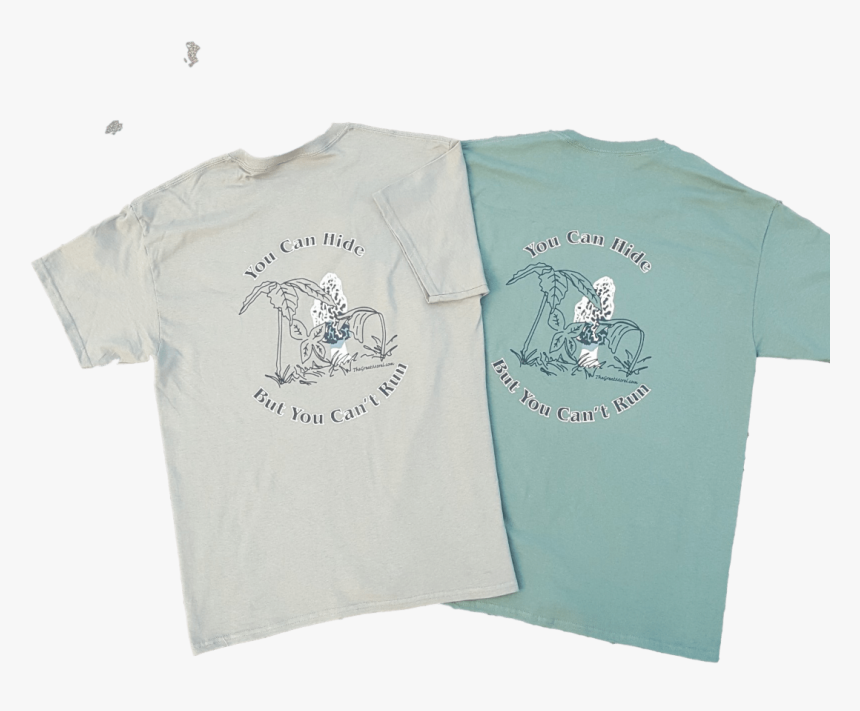 Morel T-shirt Sand And Green - Active Shirt, HD Png Download