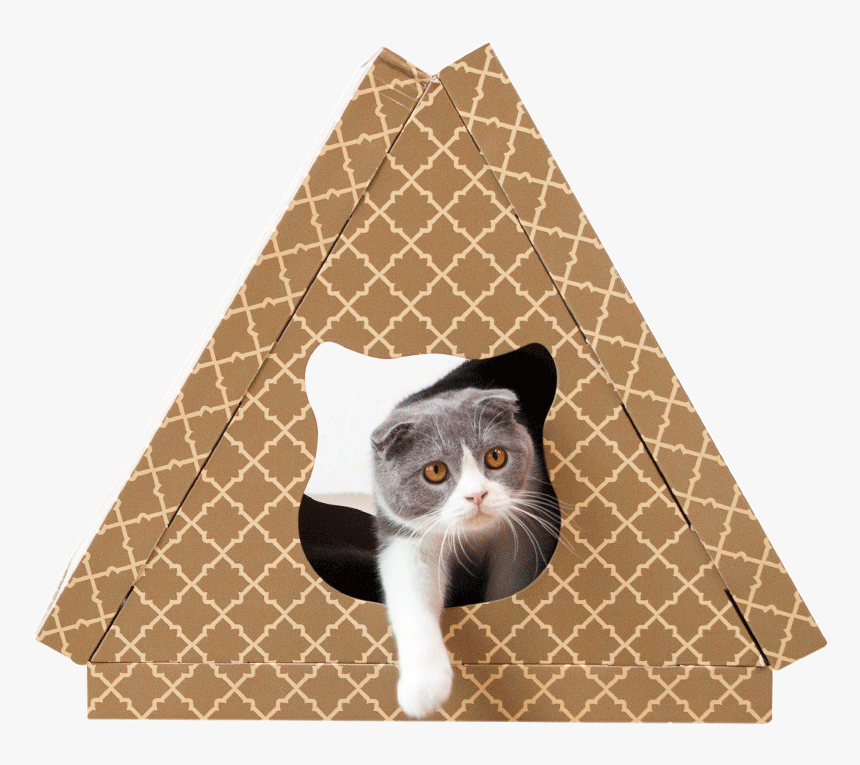 [new Arrival] Triangle Cat House Cat Gripper Claw Grinder - Arrow Wind Icon Png, Transparent Png