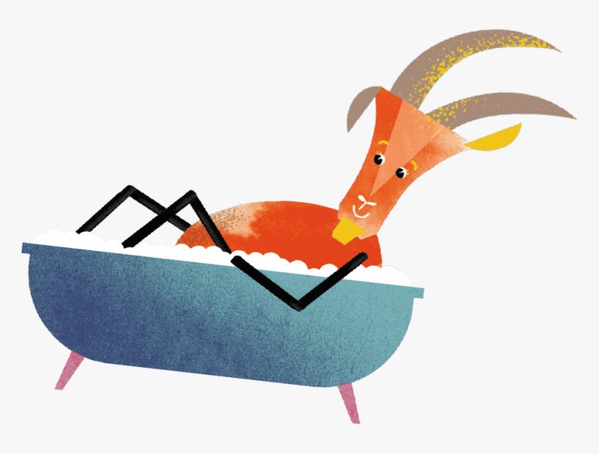 Orange,clip Family,goats - Goat, HD Png Download