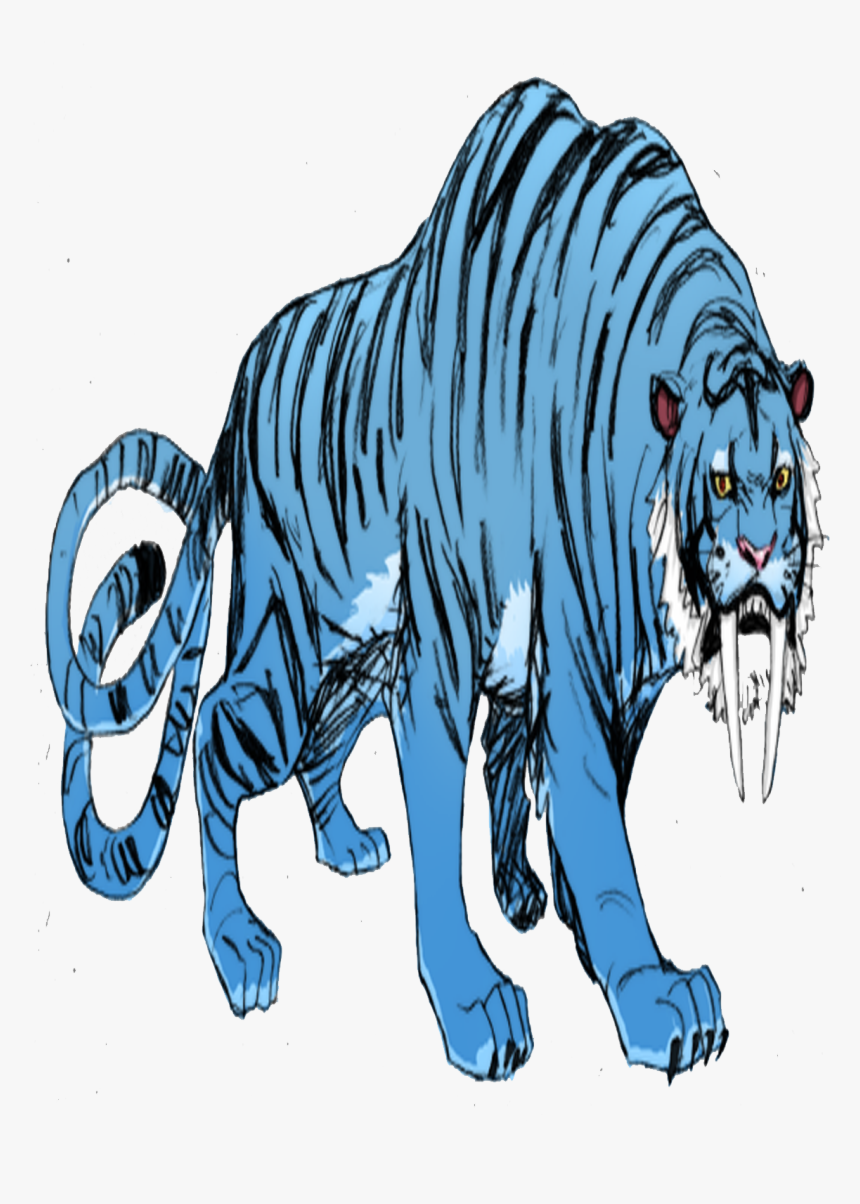 Tigre Dentes Strong World - Siberian Tiger, HD Png Download