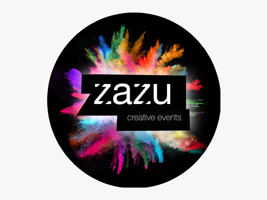 Zazu Creative Events Logo - Colorful Powder On Blast, HD Png Download