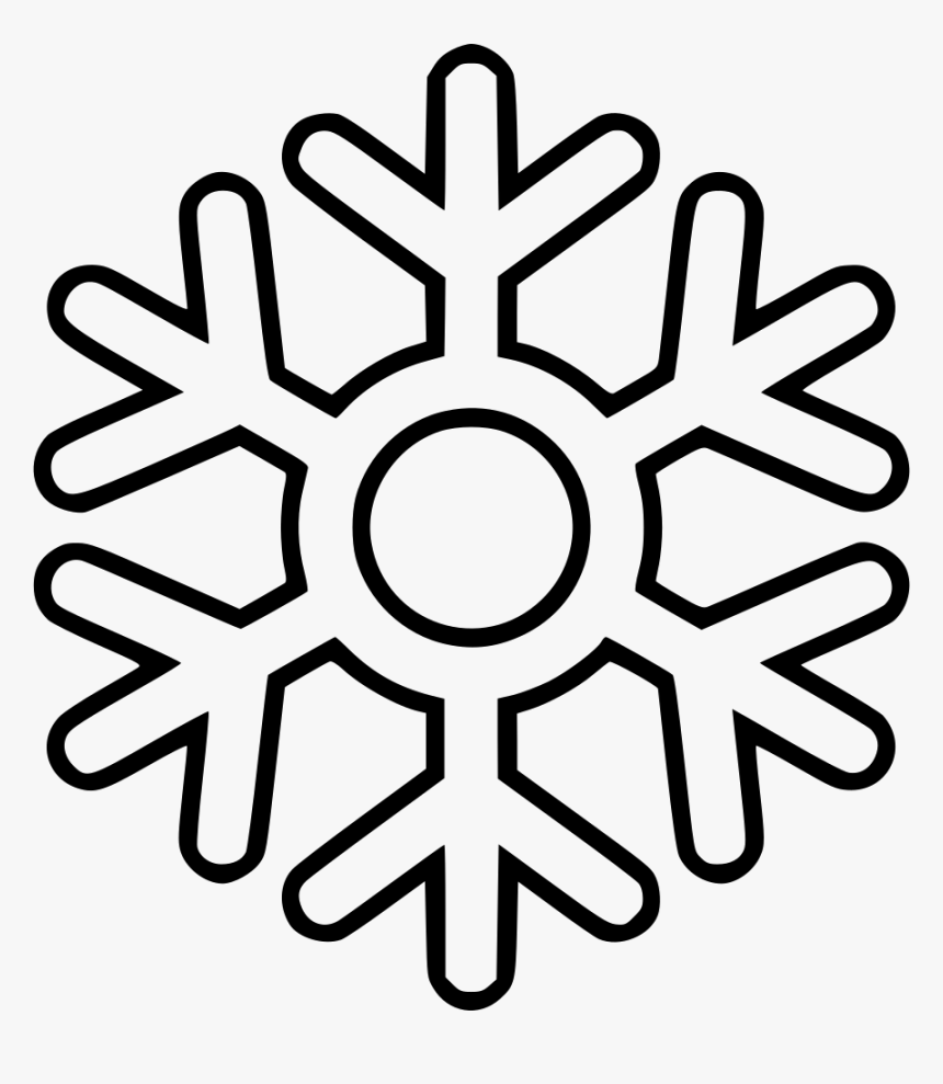 Snowflake Icon Outline, HD Png Download