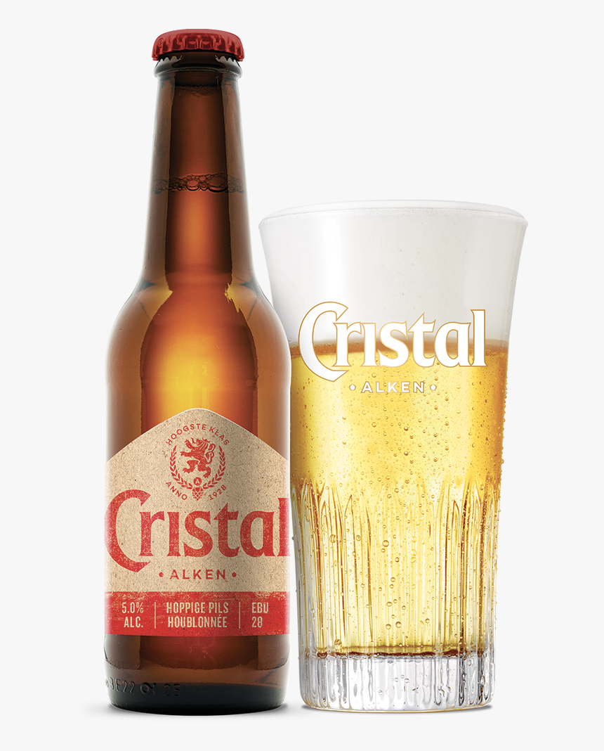 Cristal Glass Fles - Cristal Bier Png, Transparent Png