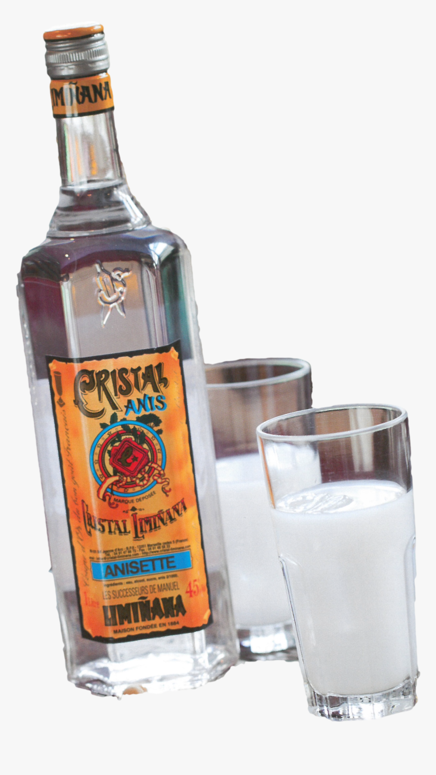 Cristal Anis Verres Made In Marseille Made In France - Anisette Cristal, HD Png Download