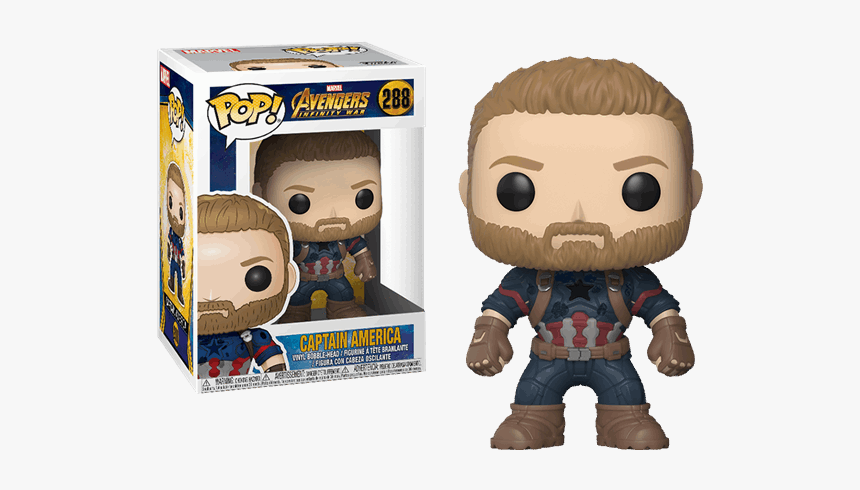 Funko Pop Captain America Infinity War, HD Png Download