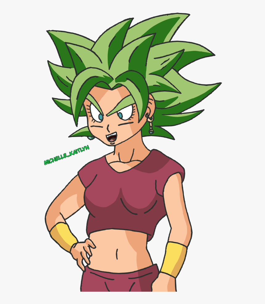 Super Saiyan Kefla - Cartoon, HD Png Download