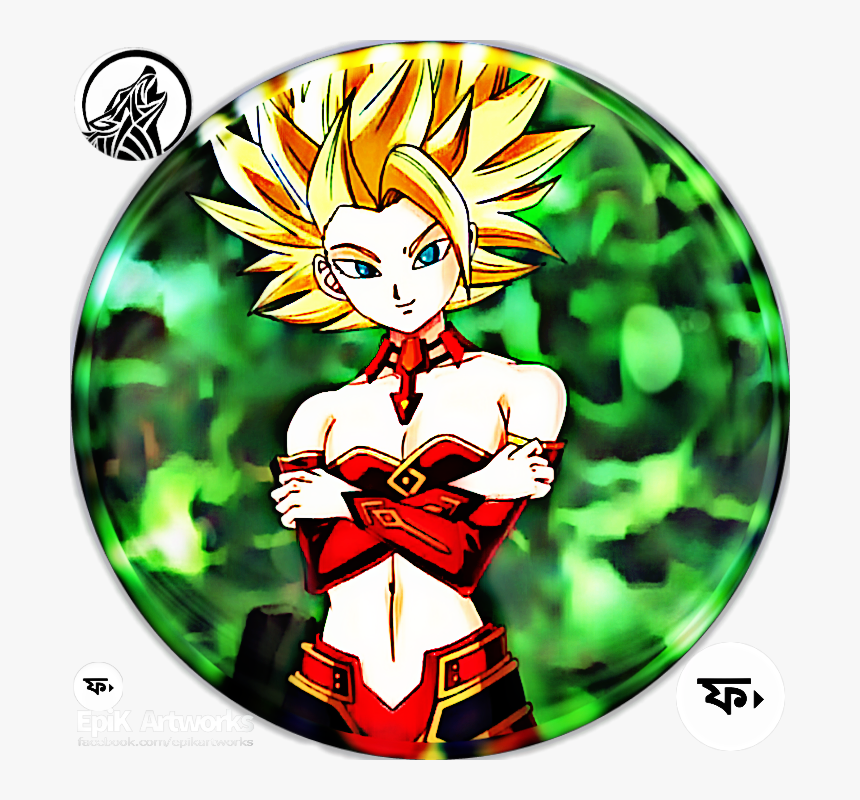 Ssj Woman Art, HD Png Download