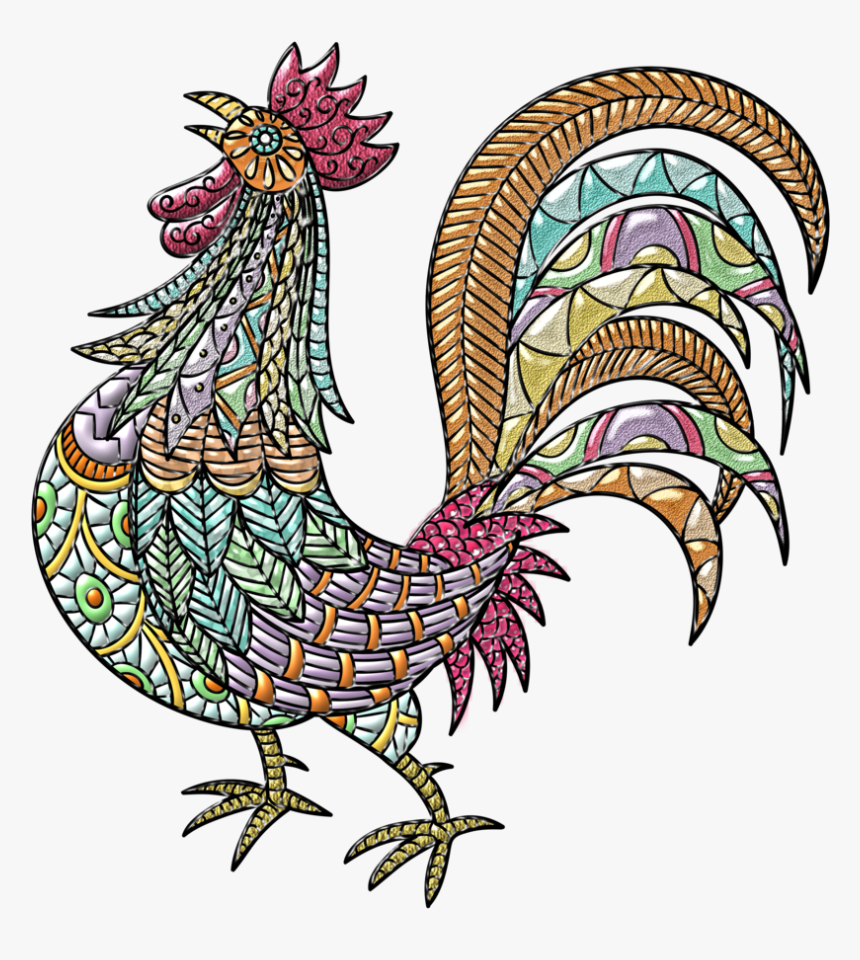 Mexico Clipart Rooster - Png Gallo Chino, Transparent Png