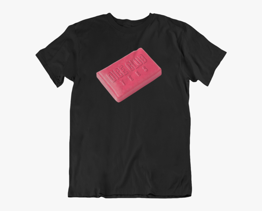 Clothing Mockup Of A T Shirt Over A Flat Backdrop A17240 - T-shirt, HD Png Download
