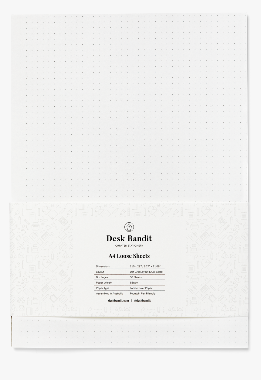 Desk Bandit A4 White 68gsm - Paper, HD Png Download