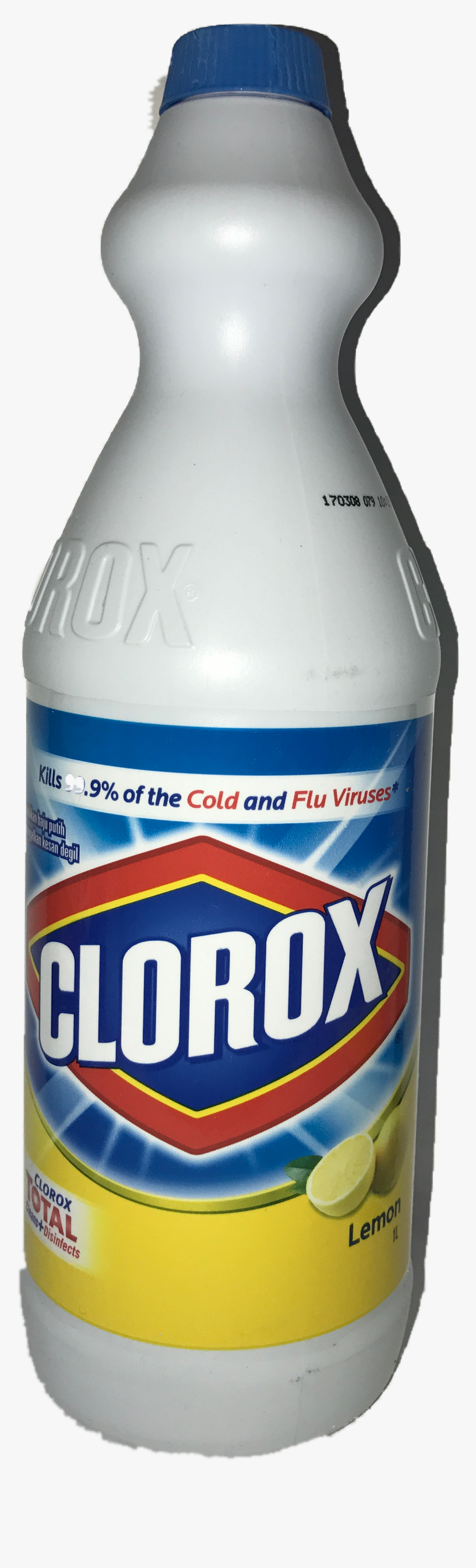 Clorox Bleach Lemon 1l 
 Title Clorox Bleach Lemon - Beer Bottle, HD Png Download