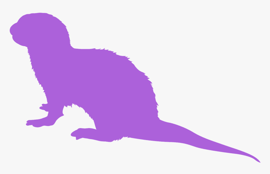Otter Silhouette, HD Png Download