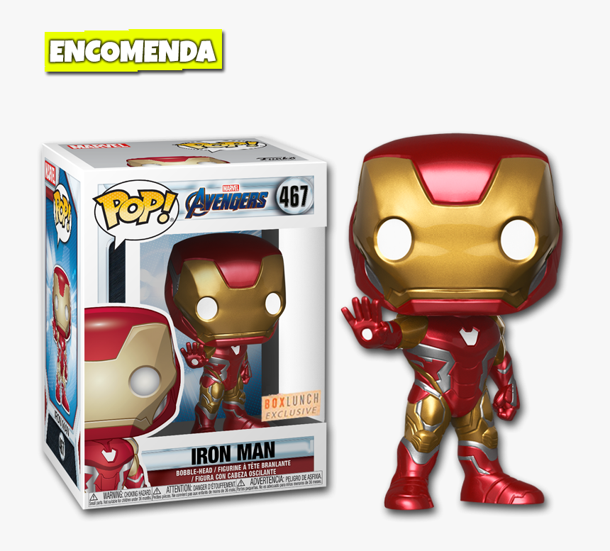 Iron Man End Game Funko Pop, HD Png Download