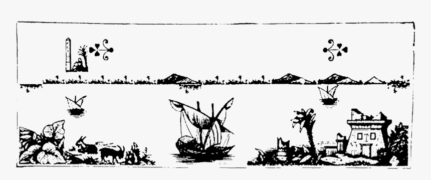 River Silhouette Png, Transparent Png