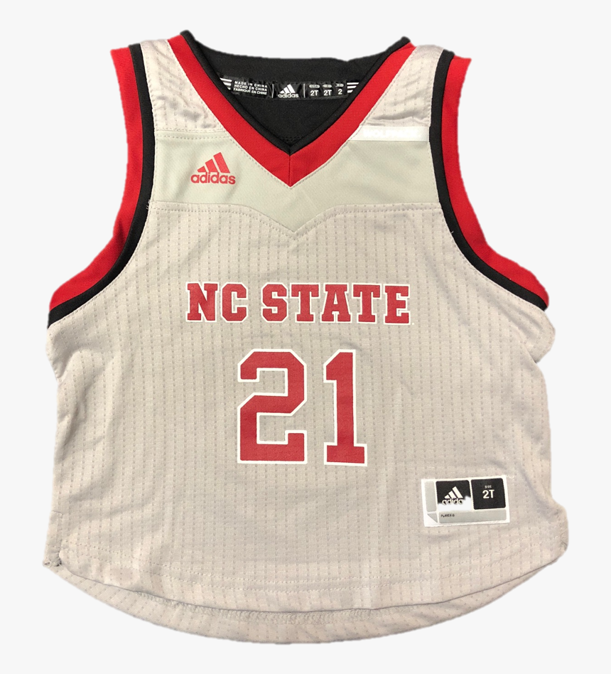 Nc State Wolfpack Adidas Toddler Grey - Nc State Basketball Jersey Kids, HD Png Download