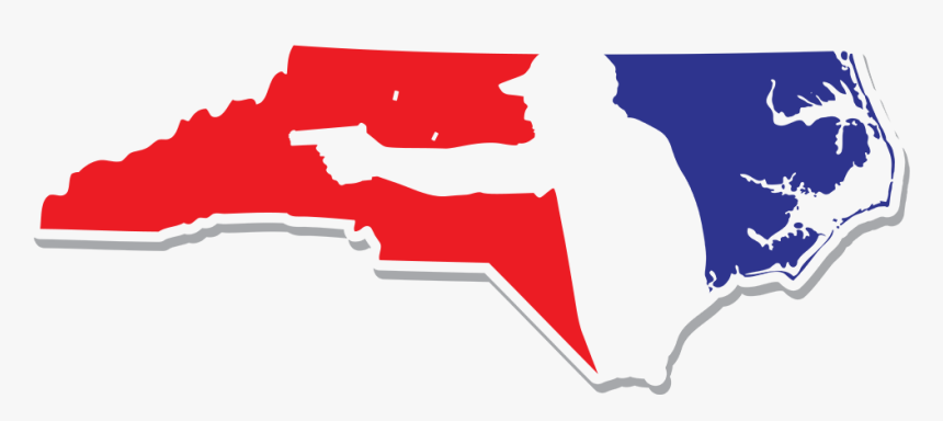 North Carolina Solid Map, HD Png Download