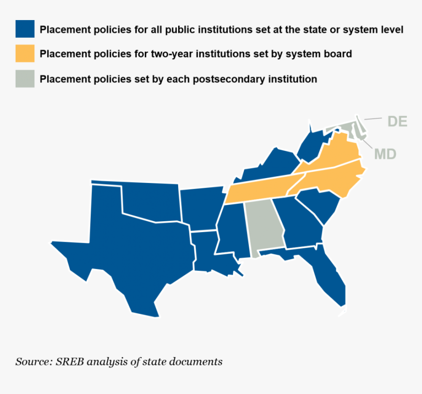 This Is A Map Of Postsecondary Placement Policies In - Theodore Roosevelt Election Map, HD Png Download