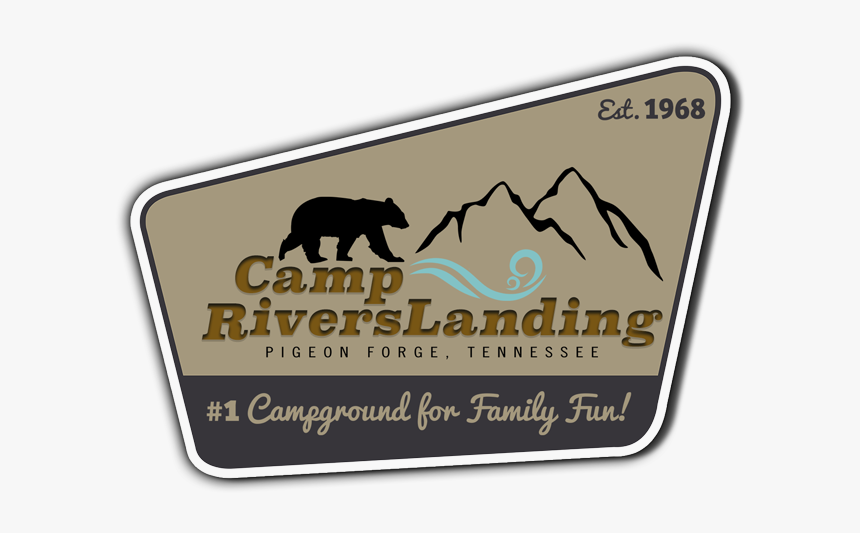 Riverslanding Resort In Pigeon Forge Logo - Camp Rivers Landing, HD Png Download