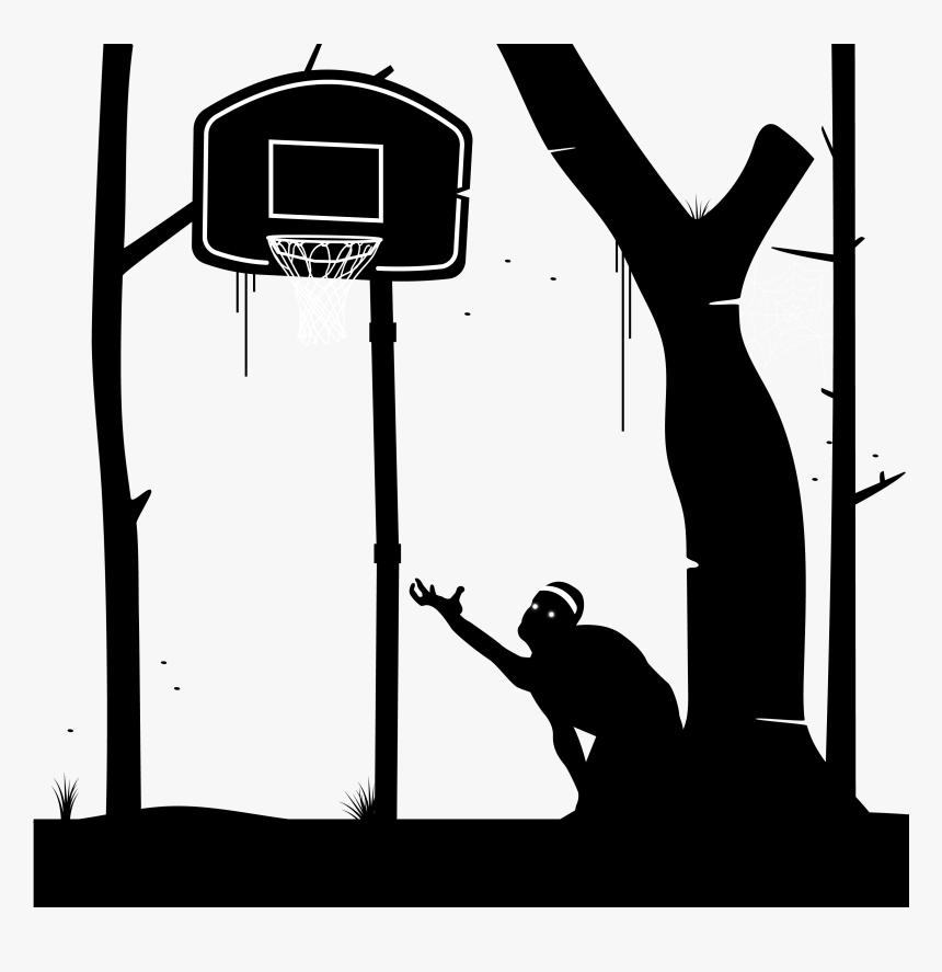 Transparent Ghost Silhouette Png - Illustration, Png Download