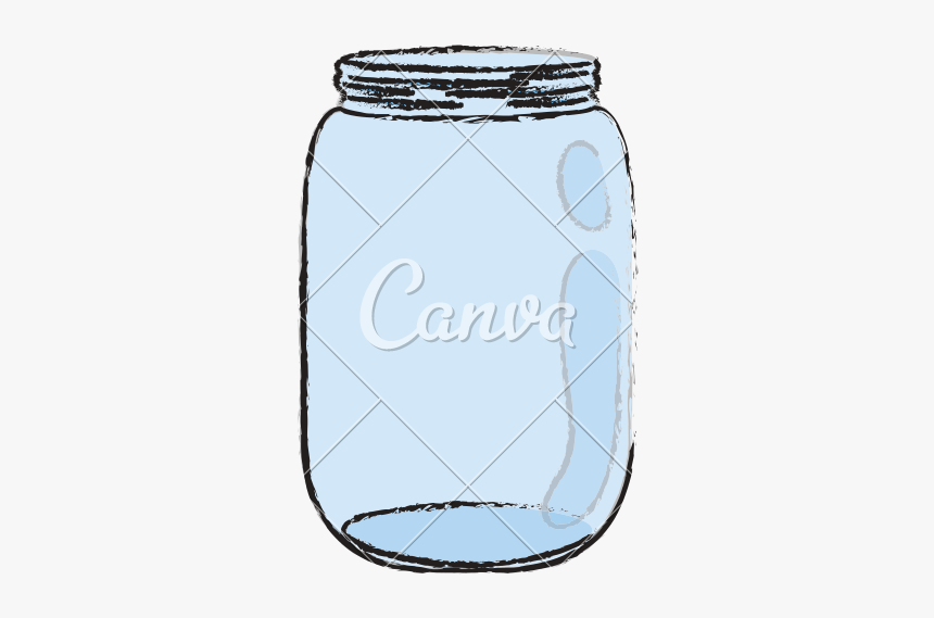 Clip Art Mason Jar Illustration - Illustration, HD Png Download