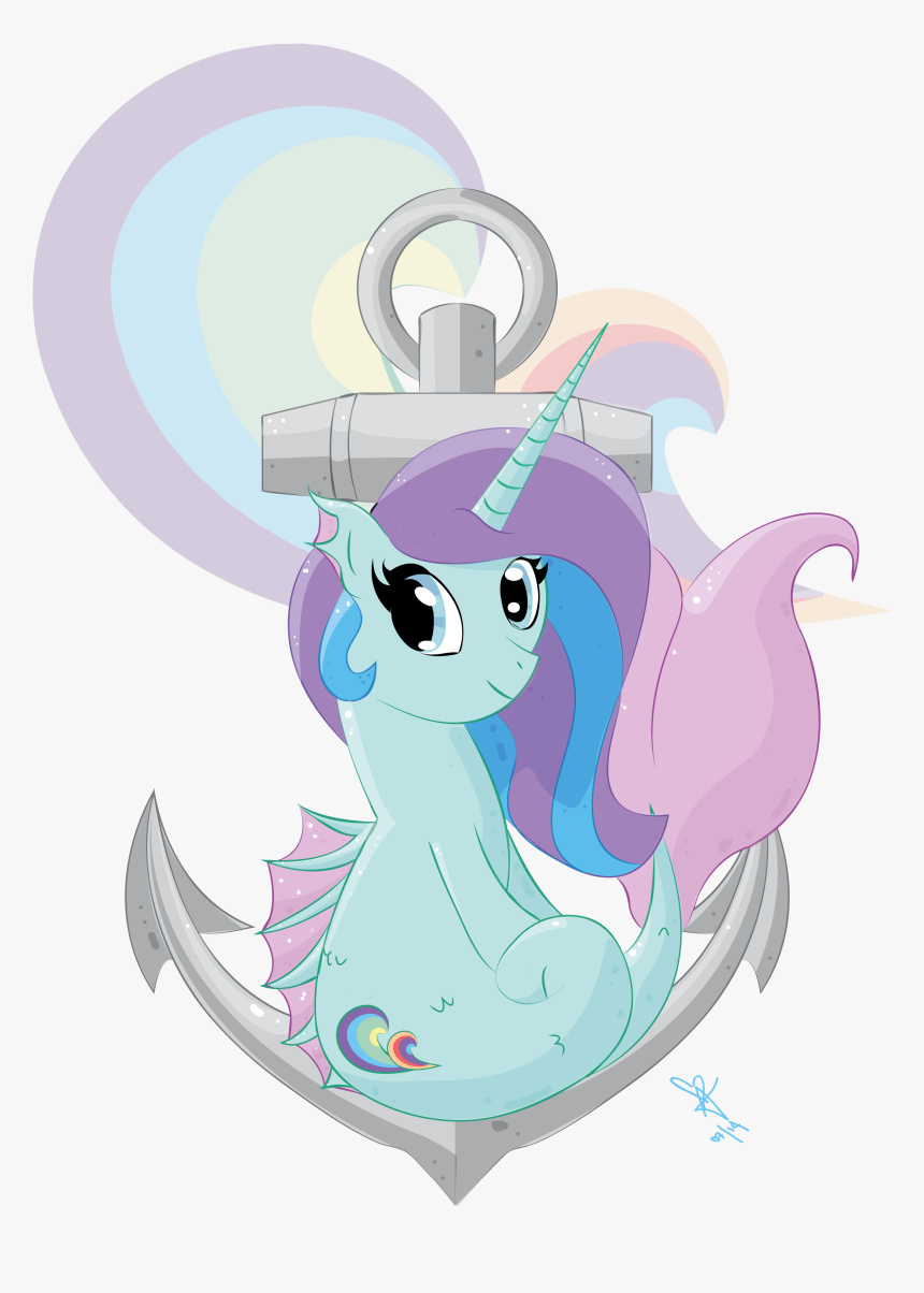 Mermaid Clipart Unicorn - Cartoon, HD Png Download