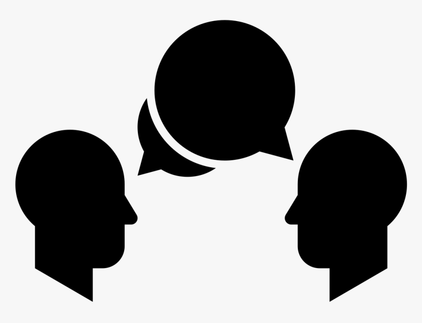 When A Tough Topic Comes Up Around A Table Of Friends - Debate Clipart, HD Png Download