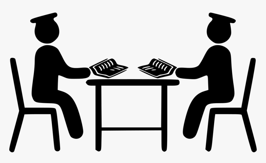 Combined Study - Study Silhouette Png, Transparent Png