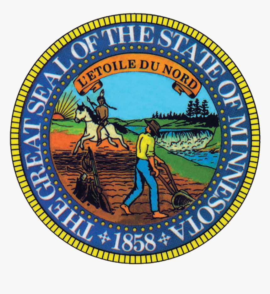 Mn Stateseal - Minnesota State, HD Png Download