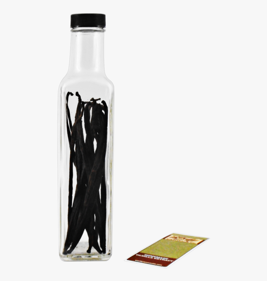 Tahitian Homemade Vanilla Extract Starter Kit 
 Title - Glass Bottle, HD Png Download