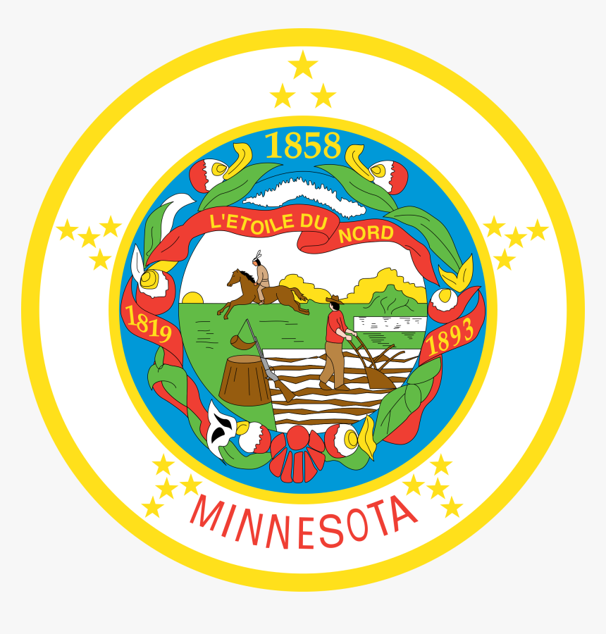 Minnesota State Seal Png - Minnesota State Flag, Transparent Png