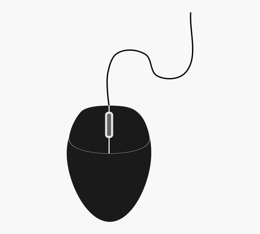 Computer Mouse Images Black Clipart, HD Png Download