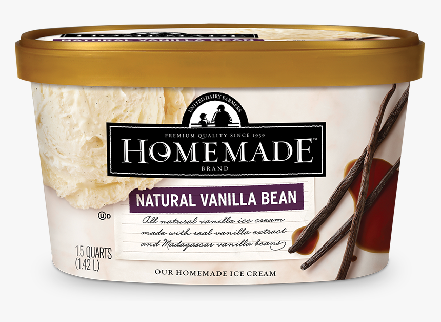 Homemade Brand Natural Vanilla Bean Ice Cream 48oz - Chocolate Truffles Ice Cream, HD Png Download