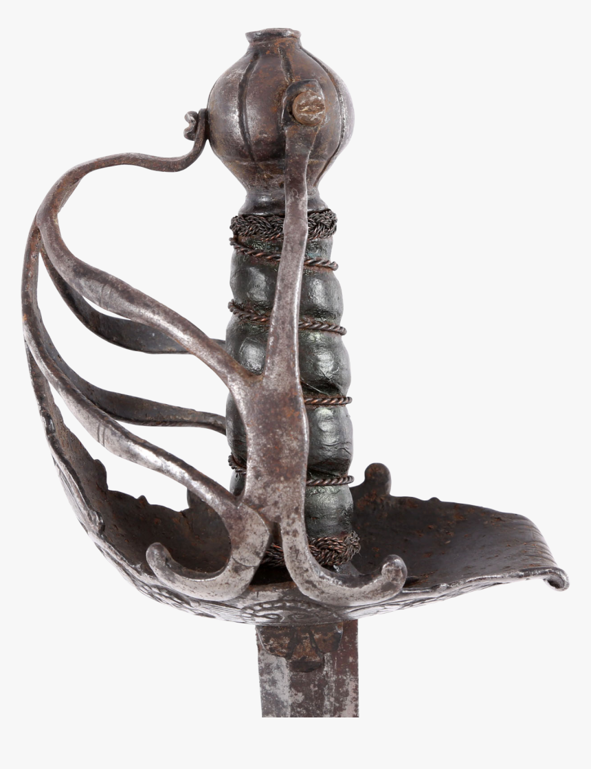 A Fine And Rare English Broadsword C - Bronze Sculpture, HD Png Download