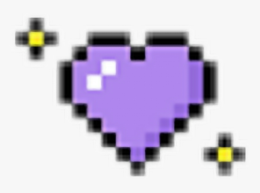 Transparent Pixel Tumblr - Pixel Heart Transparent, HD Png Download