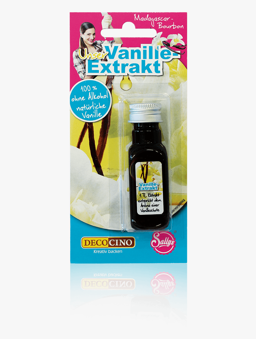 Vanilla Extract - Glass Bottle, HD Png Download