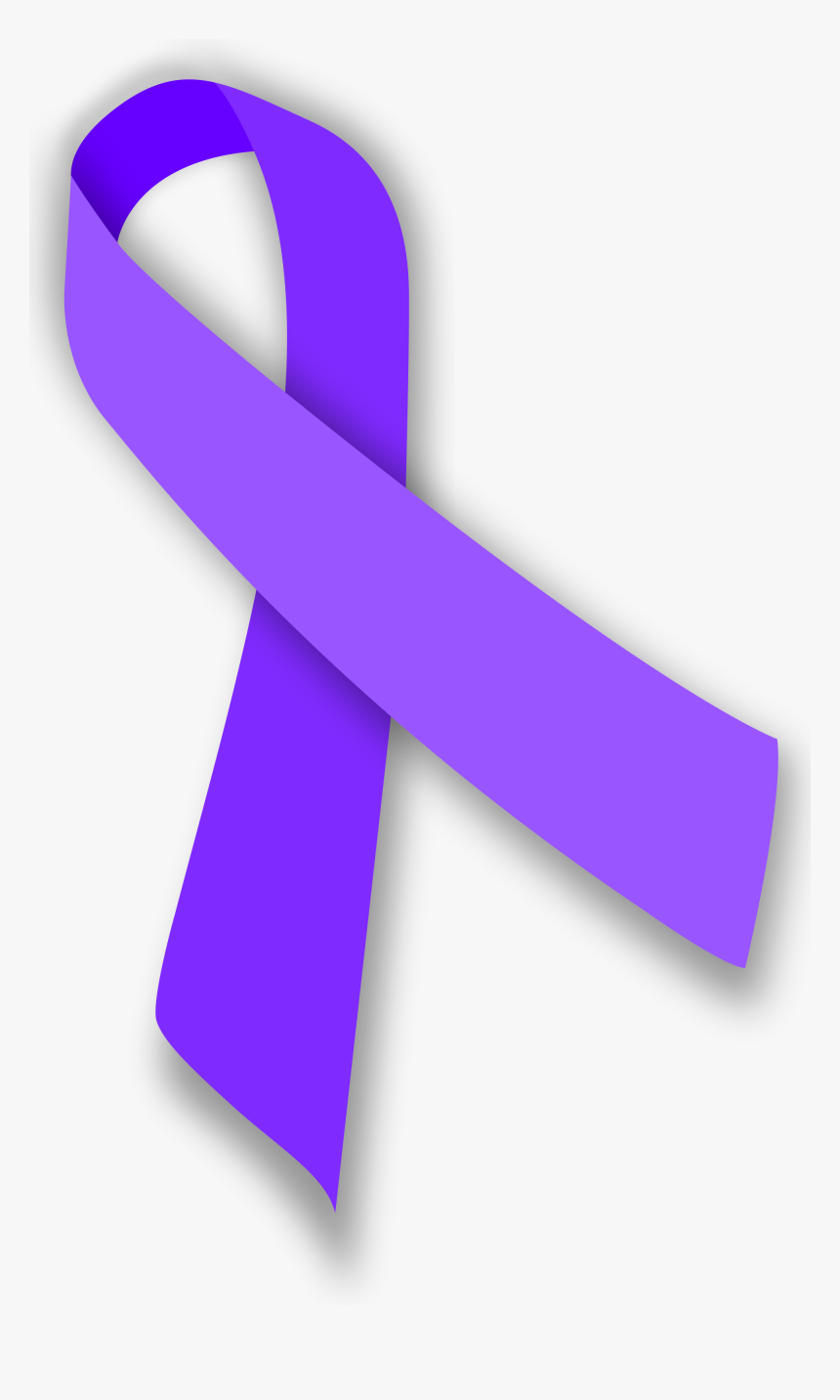 Lavender Ribbon Png - Purple Ribbon, Transparent Png