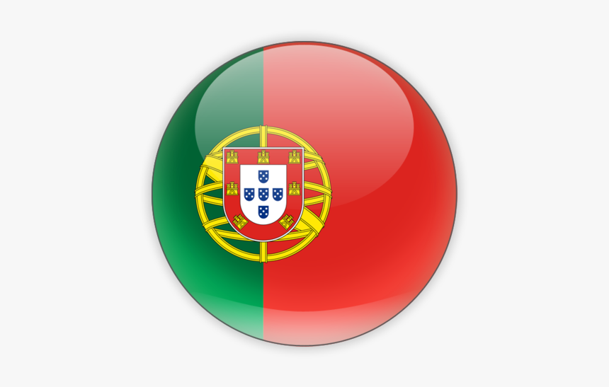 Portugal Flag Circle Png, Transparent Png