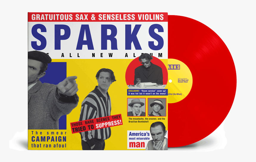 Sparks Gratuitous Sax & Senseless Violins, HD Png Download
