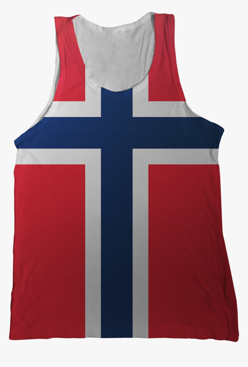 Norway Flag Tank Top - Vest, HD Png Download