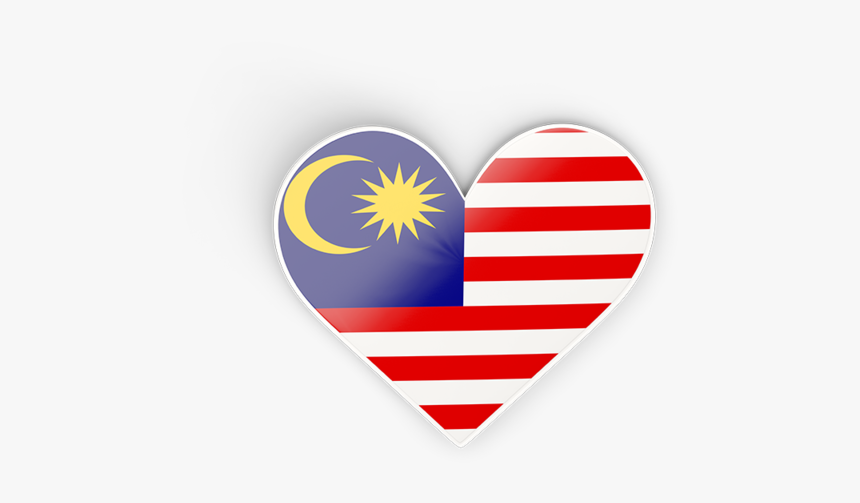 Download Flag Icon Of Malaysia At Png Format - Malaysia Flag Heart Png, Transparent Png
