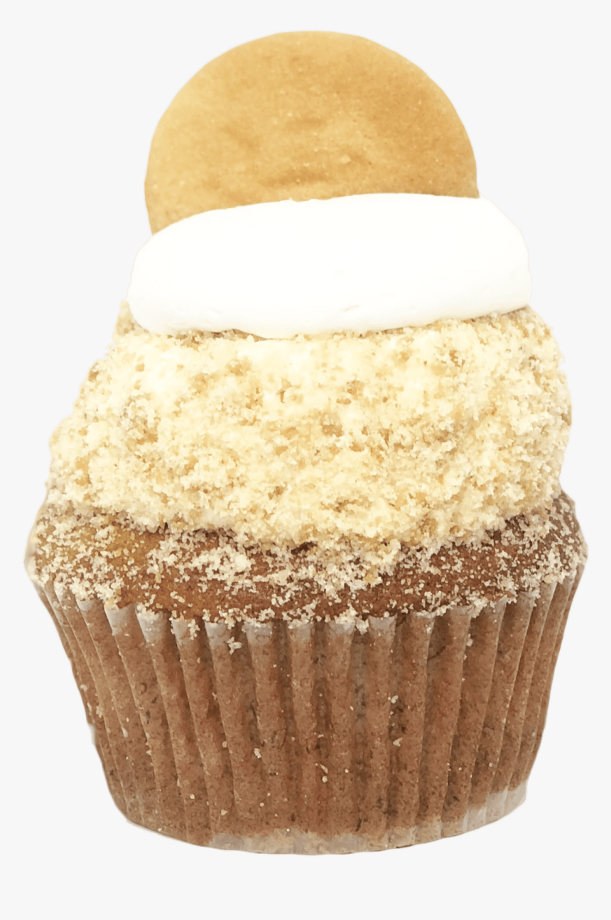 Banana Cream Pie Cupcake - Cupcake, HD Png Download