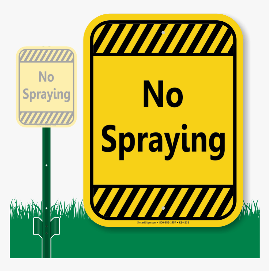 No Parking On The Grass Sign, - Bees Working Sign, HD Png Download