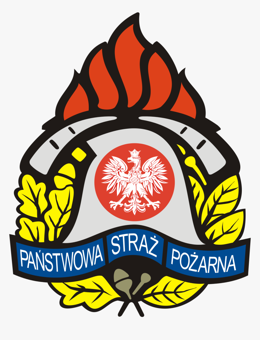 Państwowa Straż Pożarna Logo, HD Png Download