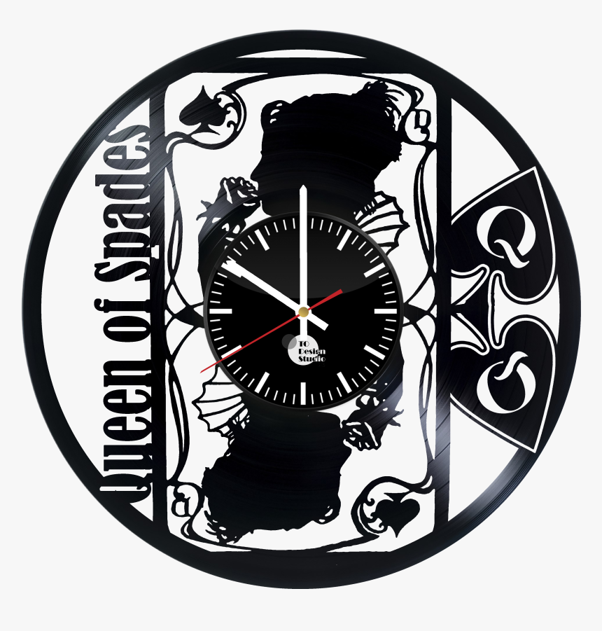 Queen Of Spades The Dark Rite Handmade Vinyl Record - Cuckoo Clock, HD Png Download