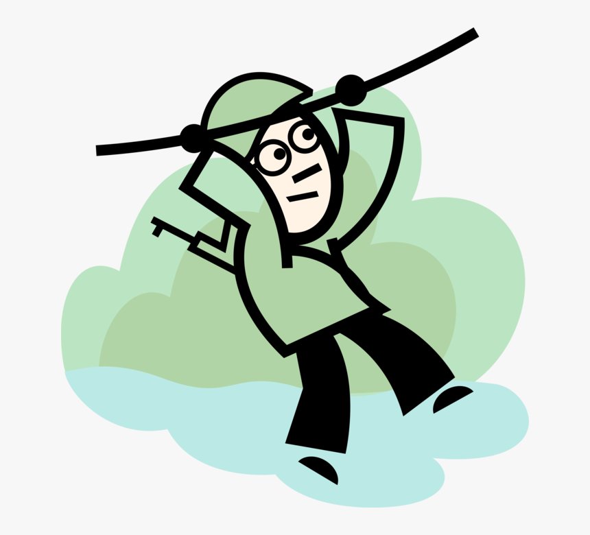 Vector Illustration Of Enlisted Military Soldier Training, HD Png Download