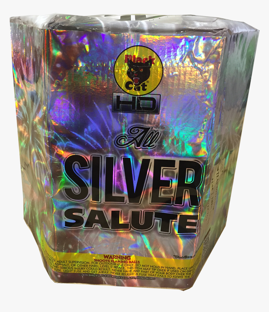 Black Cat Silver Salute, HD Png Download