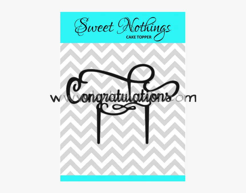 Cake Topper Silhouette Png, Transparent Png