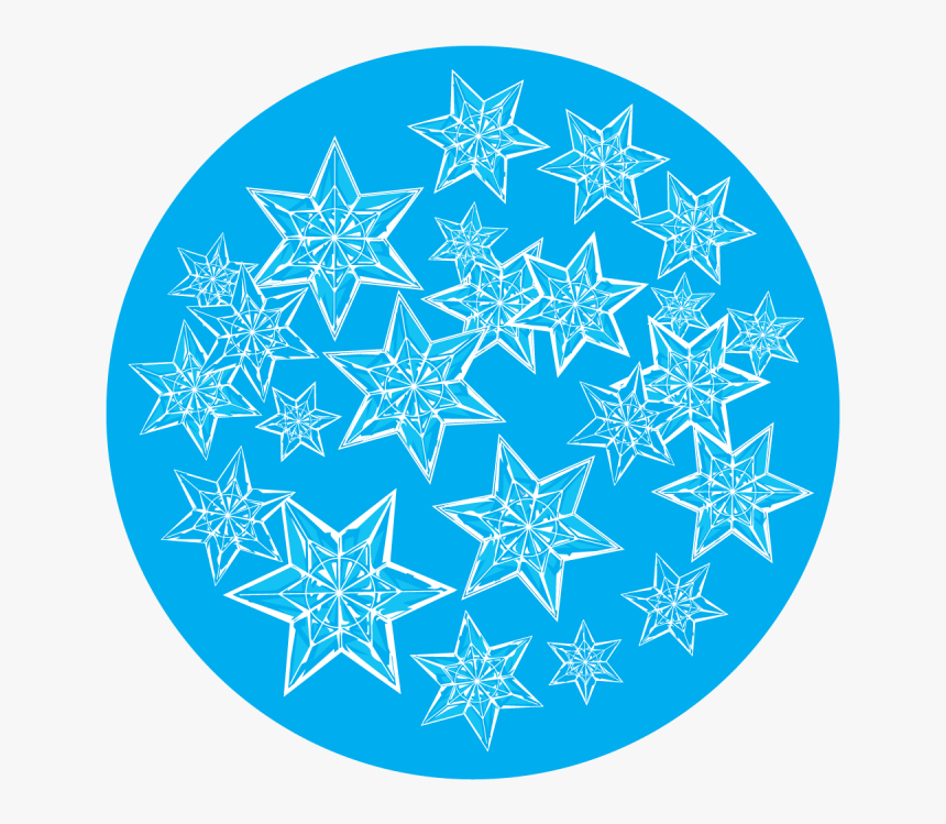 Blue Crystal Png -crystal Star Group - Circle, Transparent Png
