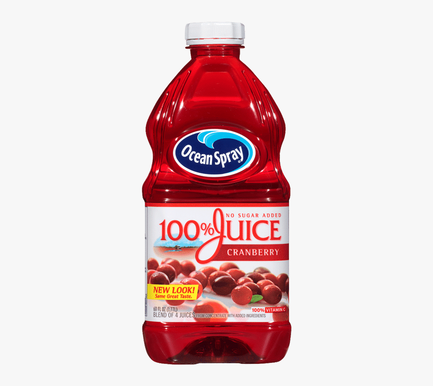 Ocean Spray Cranberry Juice - Cranberry Juice No Sugar Added, HD Png Download